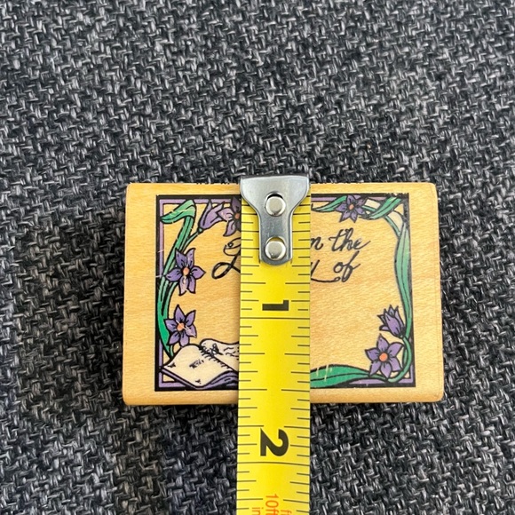 •’93 Comotion Book Plate Rubber Stamp• - Picture 5 of 5